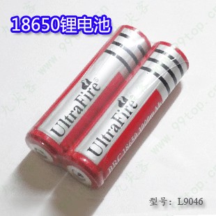 强光手电锂电池18650